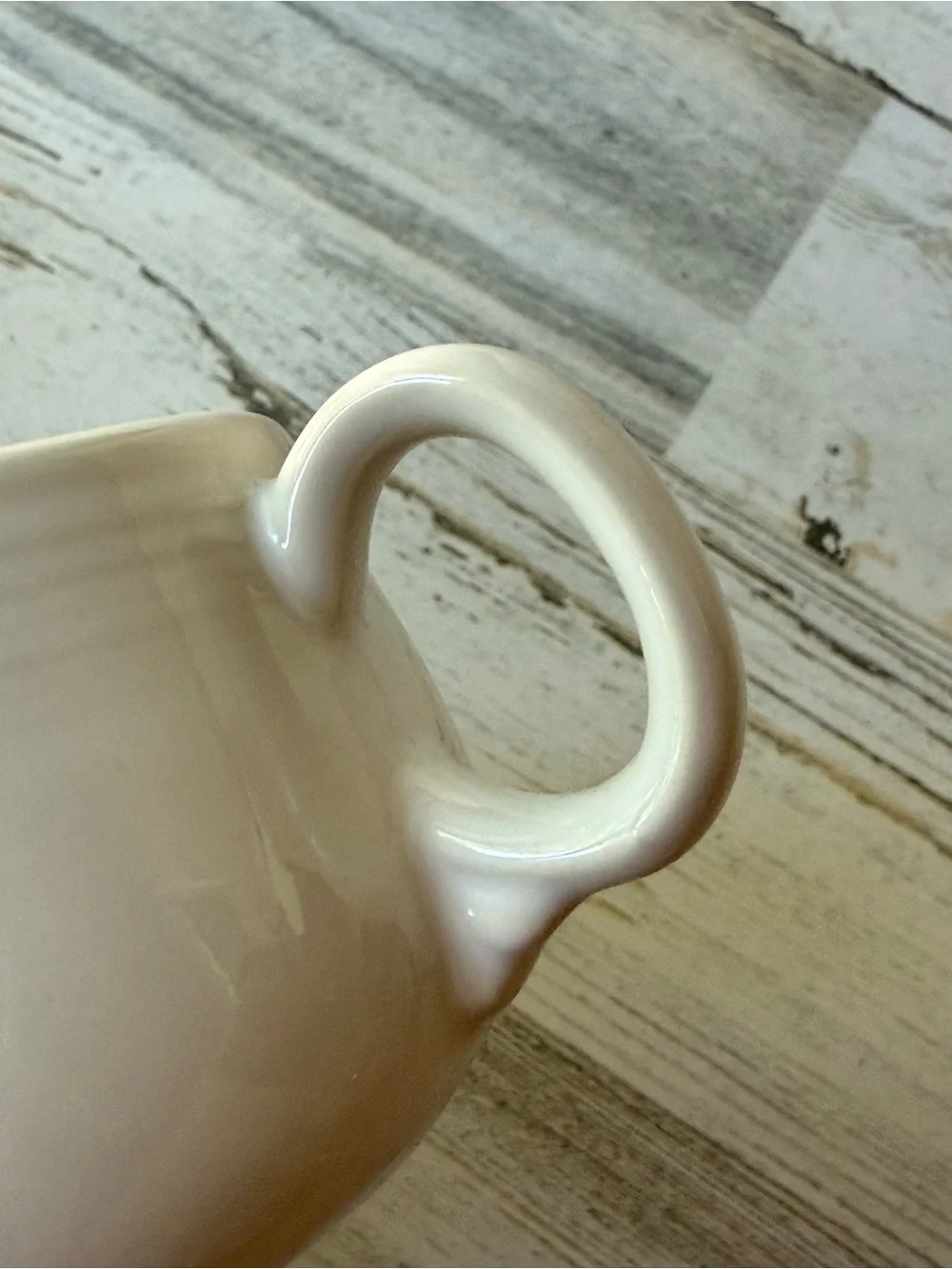 Fiesta White Ceramic Individual Creamer (Retired) Fiestaware Replacement